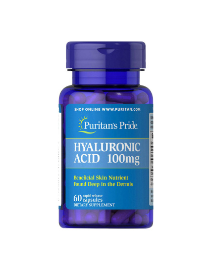 Puritan's Pride Hyaluronic Acid 100 mg (60 capsules)