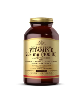 Solgar Vitamin E 268 mg plus Mixed Tocopherols (250 softgels)