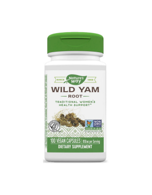 Nature's Way Wild Yam Root (100 veg caps)