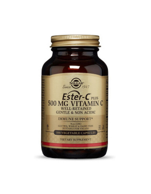 Solgar Ester-C plus 500 mg Vitamin C (100 veg caps)