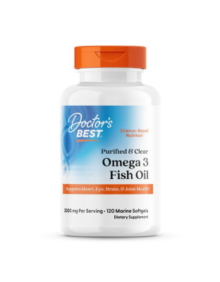Doctor's BEST Omega 3 Fish Oil (120 sgels)
