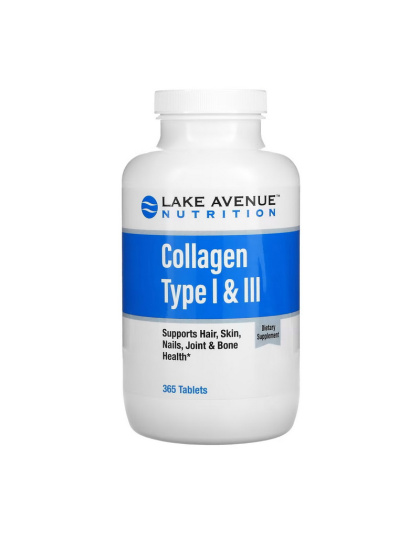 Lake Avenue Nitrition Collagen Type 1&3 (365 tab)
