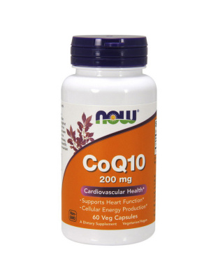NOW CoQ10 200 mg (60 veg caps)
