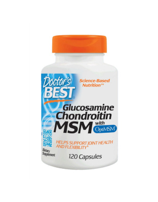 Doctor's BEST Glucosamine Chondroitin with MSM (120 caps)