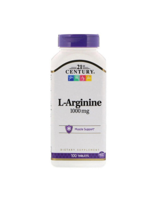 21st Century L-Arginine 1000 mg (100 tabs)