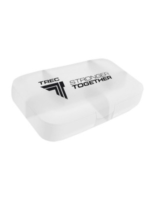 TREC nutrition Pillbox Stronger Together (transparent)