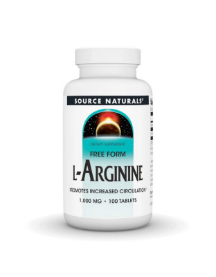Source Naturals L-Arginine 1000 mg (100 tab)