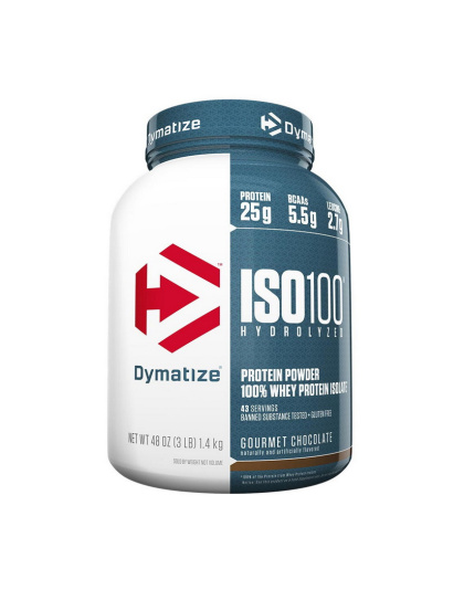 Dymatize ISO 100 (1,4 kg, fudge brownie)