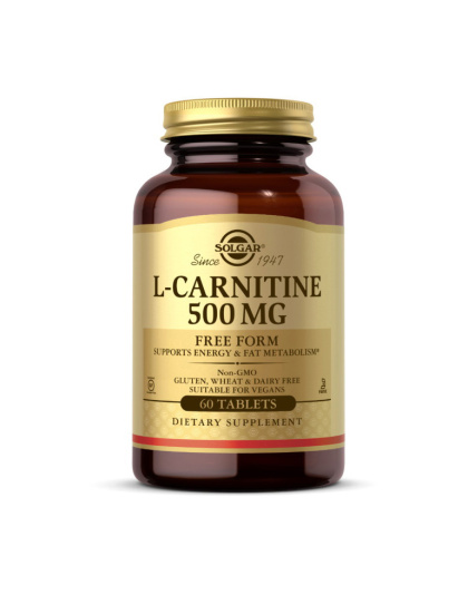 Solgar L-Carnitine 500 mg (60 tabs)