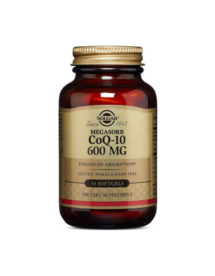 Solgar MegaSorb CoQ-10 600 mg (30 softgels)