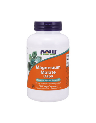 NOW Magnesium Malate (180 veg caps)