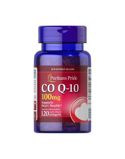 Puritan's Pride CO Q-10 100 mg (120 softgels)
