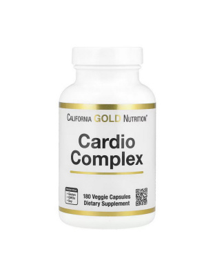 California Gold Nutrition Cardio Complex (180 veg caps)