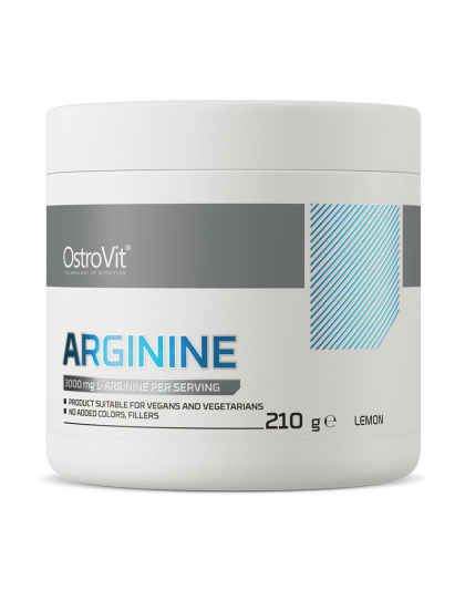 OstroVit 100% Arginene (210 g, lemon)