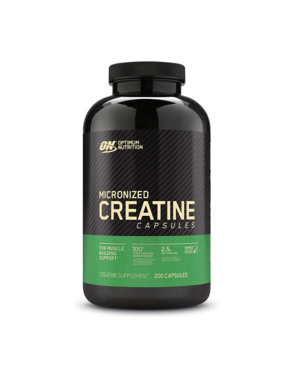 Optimum Nutrition Micronized Creatine Capsules (200 caps)