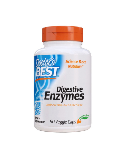 Doctor's BEST Digestive Enzymes (90 veg caps)