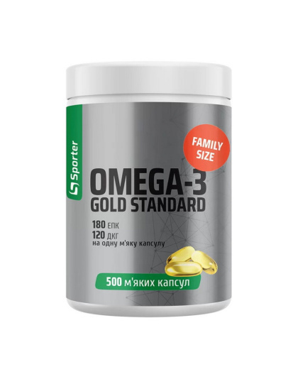 Sporter Omega-3 Gold Standard (500 sgels)