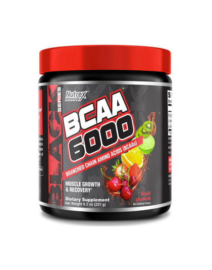 Nutrex BCAA 6000 (255 g, fruit punch)