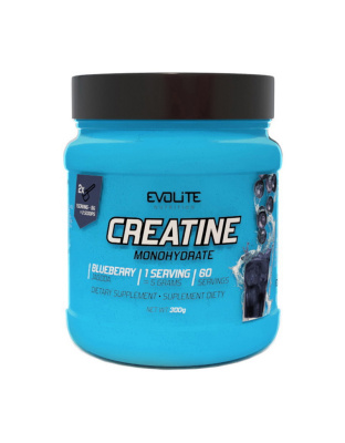 Evolite Nutrition Creatine Monohydrate (300 g, blueberry)