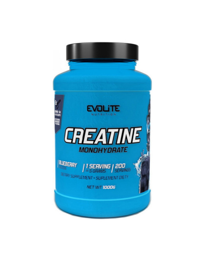 Evolite Nutrition Creatine Monohydrate (1 kg, blueberry)