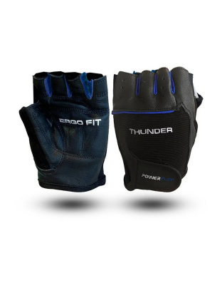 PowerPlay Fitness Gloves Black-Blue 9058 (M size)