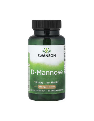 Swanson D-Mannose 700 mg (60 veg caps)