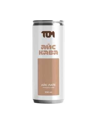 TOM peanut butter Айс Кава (330 ml, айс лате)