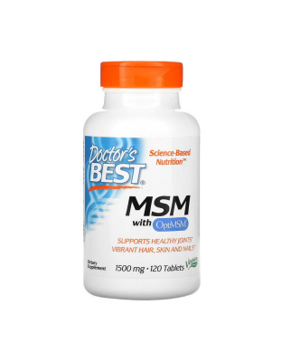 Doctor's BEST MSM 1500 (120 tabs)