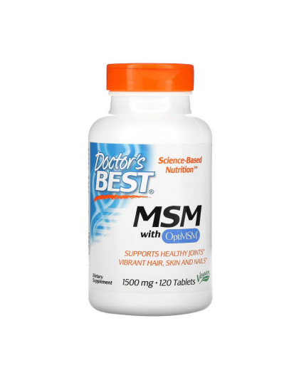 Doctor's BEST MSM 1500 (120 tabs)