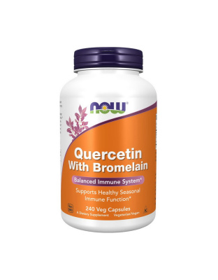 NOW Quercetin With Bromelain (240 veg caps))