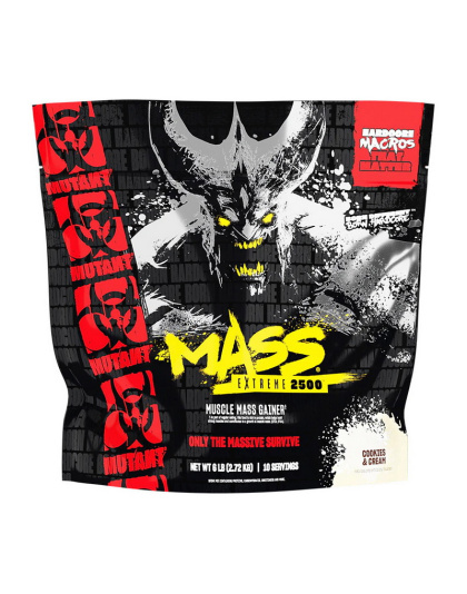Mutant Mass Extreme 2500 (2,72 kg, cookies & cream)