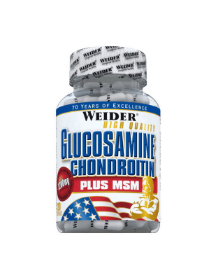 Weider Glucosamine Chondroitin plus MSM (120 caps)