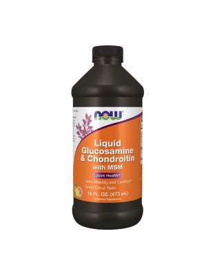 NOW Liquid Glucosamine & Chondroitin with MSM (473 ml)