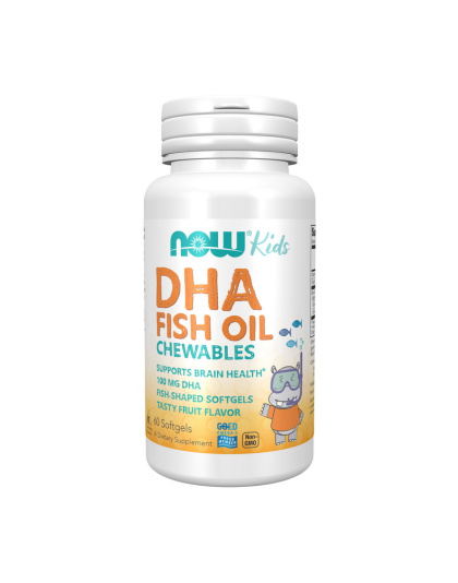 NOW Kids Chewable DHA (60 softgels)