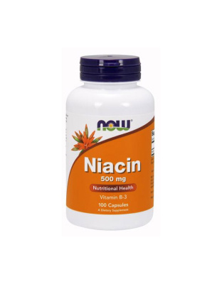 NOW Niacin 500 mg (100 caps)