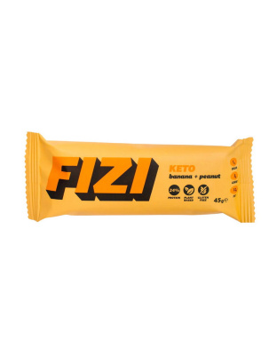 Fizi Fizi Keto Protein Bar (45 g, banana + peanut)