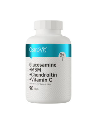 OstroVit Glucosamine + MSM + Chondroitin + Vitamin C (90 tabs)