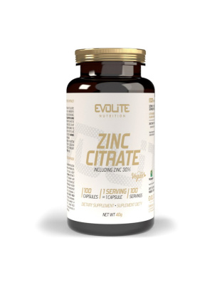 Evolite Nutrition Zinc Citrate (100 veg caps)