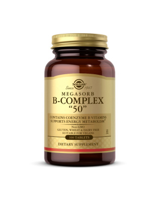 Solgar B-Complex 50 (термін до 28.09.2026) (100 tabs)