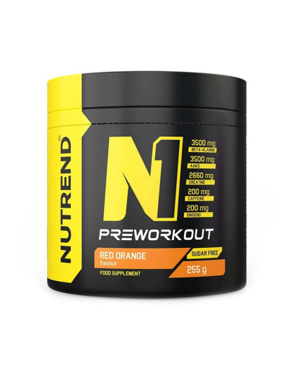 Nutrend N1 Preworkout (300 g, red orange)