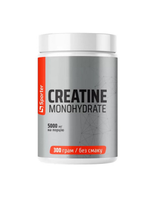 Sporter Creatine Monohydrate (300 g, без смаку)