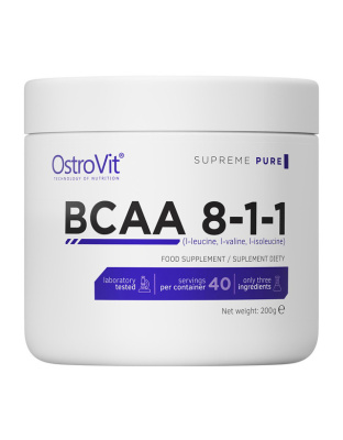 OstroVit BCAA 8-1-1 (200 g, pure)