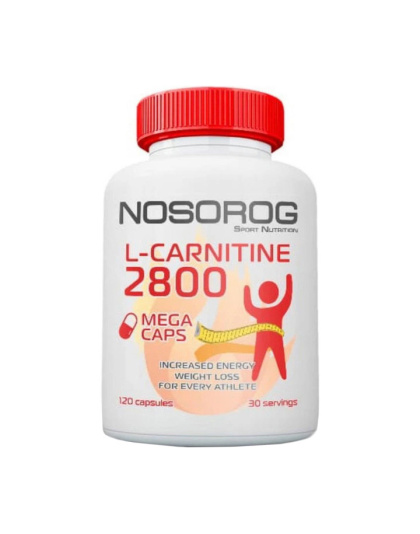 NOSOROG L-Carnitine 2800 mega caps (120 tab)