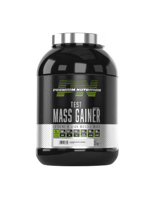 Premium Nutrition Test Mass Gainer (3 kg, cafe frappe)