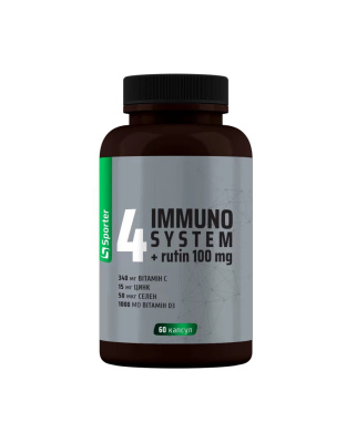 Sporter 4Immuno System + Rutin 100 mg (60 caps)