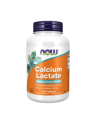 NOW Calcium Lactate (250 tabs)
