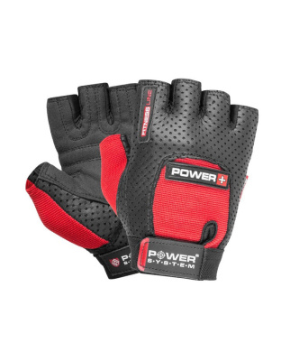 Power System Power Plus Gloves Red 2500RD (L size)