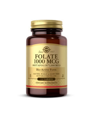 Solgar Folate 1000 mcg (metafolin 1,000 mcg) (120 tab)