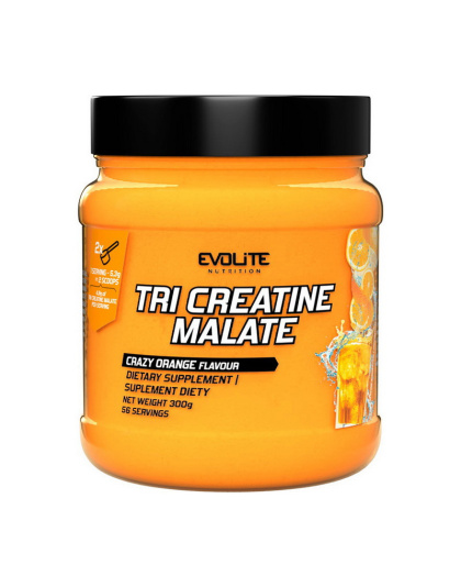 Evolite Nutrition Tri Creatine Malate (300 g, orange)