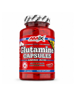 AMIX Glutamine Capsules (120 caps)